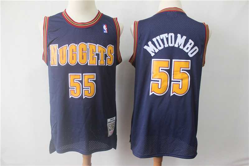Nuggets 55 Dikembe Mutombo Navy Swingman Jersey,We sell and wholesale Nuggets 55 Dikembe Mutombo Navy Swingman Jersey on line form chian!